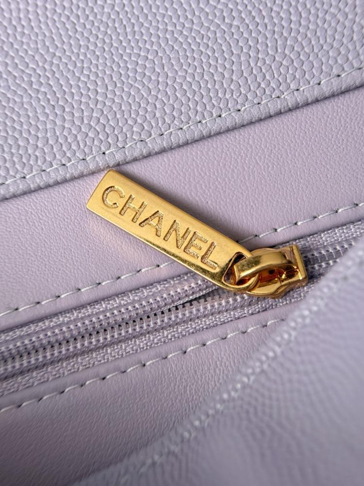 Chanel 26P Mini Shoulder Bag – Light Yellow Glossy Grained Calfskin