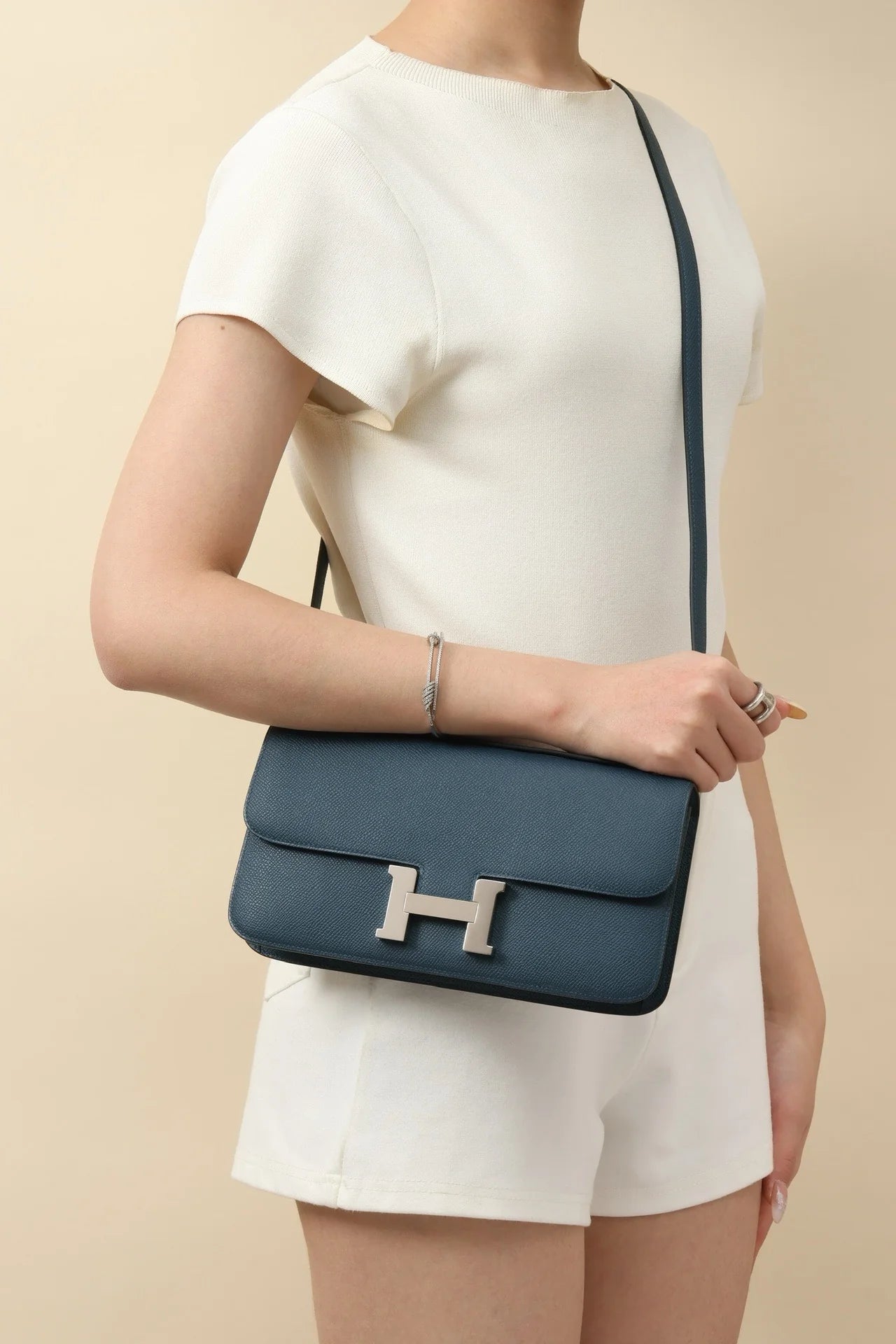 Epsom Constance Long To Go Cüzdan Lacivert - Glimmer of Luxury