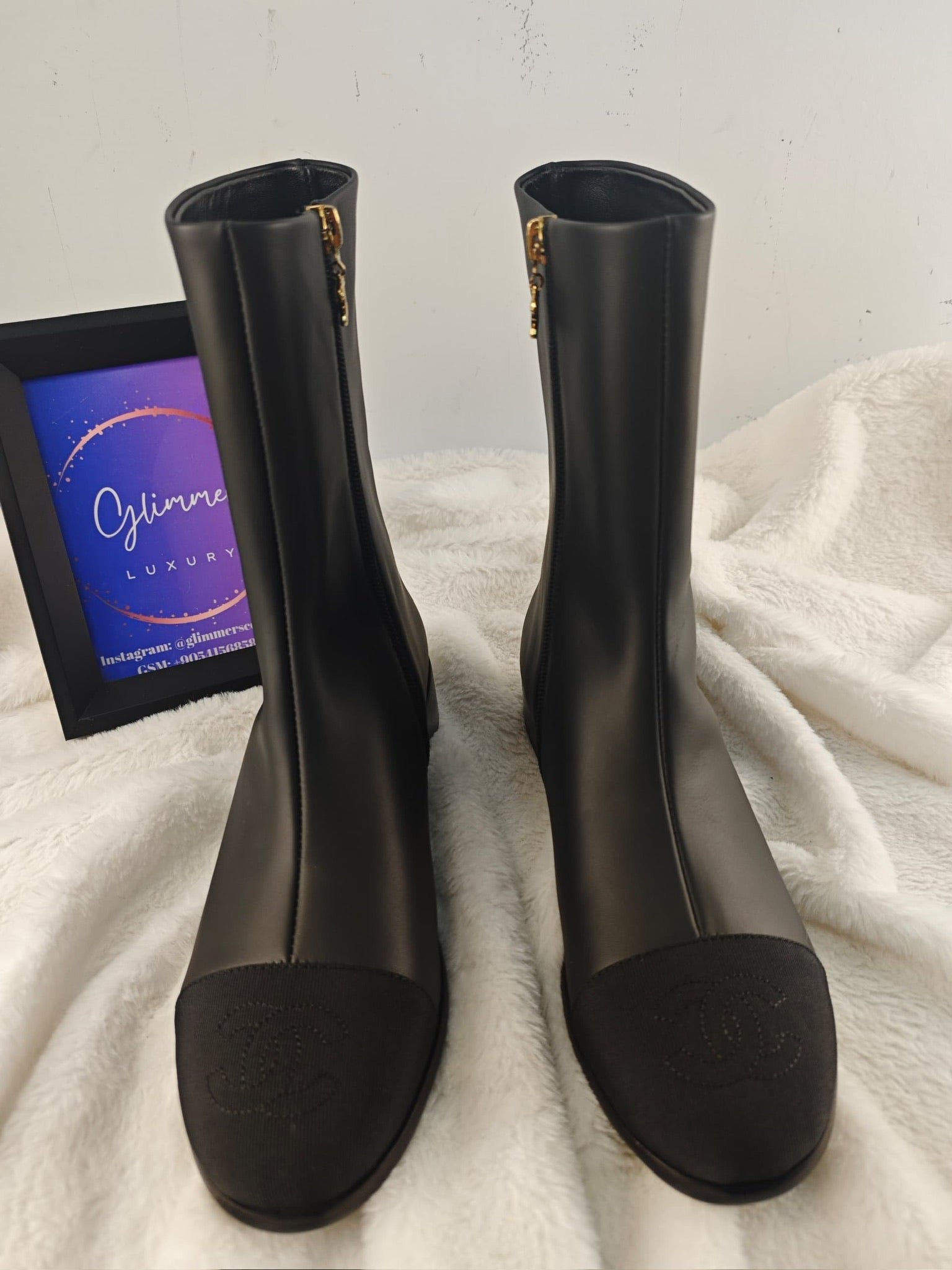 S24 Kısa Botlar - Glimmer of Luxury