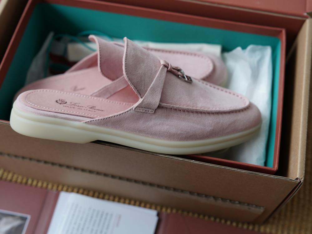 Loro Piana Charms Walk Babouche Loafer