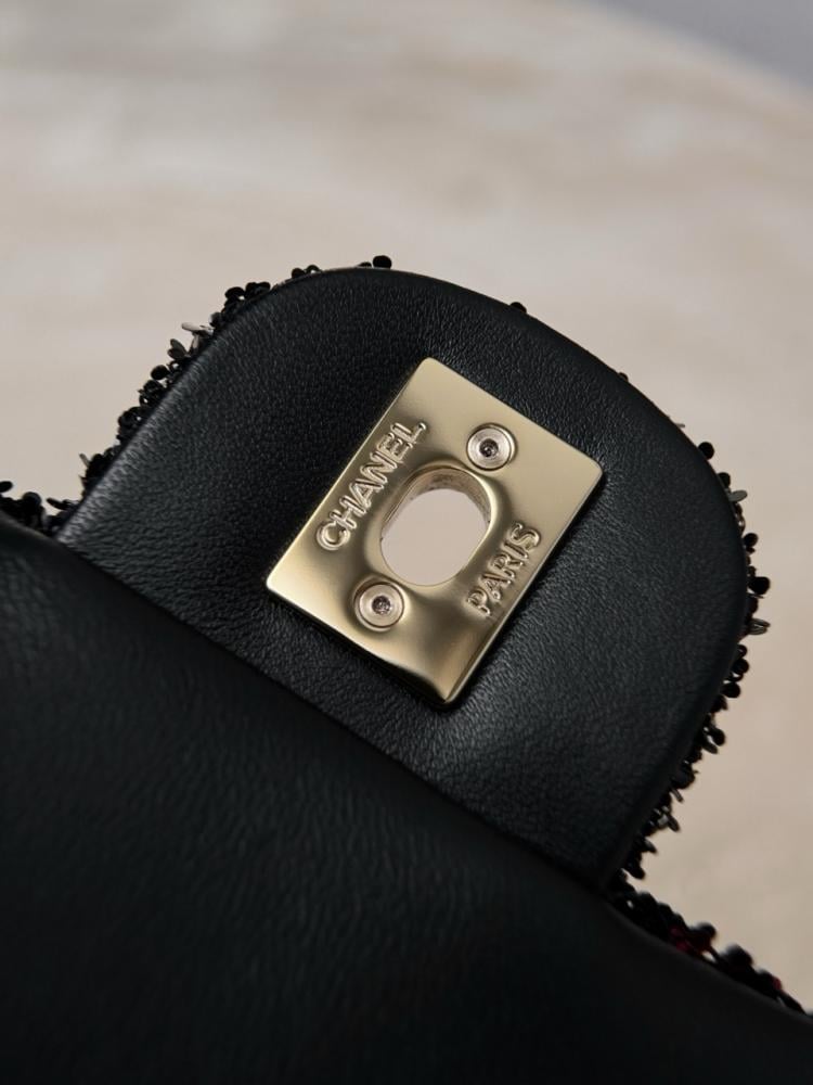 Chanel CF20 Evening Bag – Vinyl &amp; Sequin Special Edition