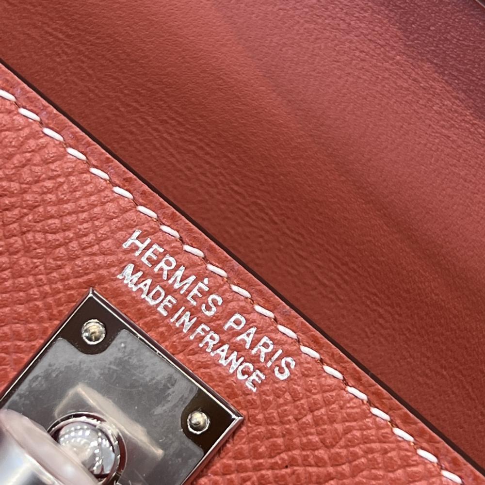 HERMES KELLY 20 MINI SELLIER ANEMONE EPSOM GOLD HARDWARE