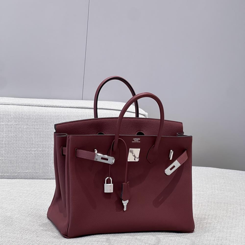 Hermès Birkin 35 Bordo Togo