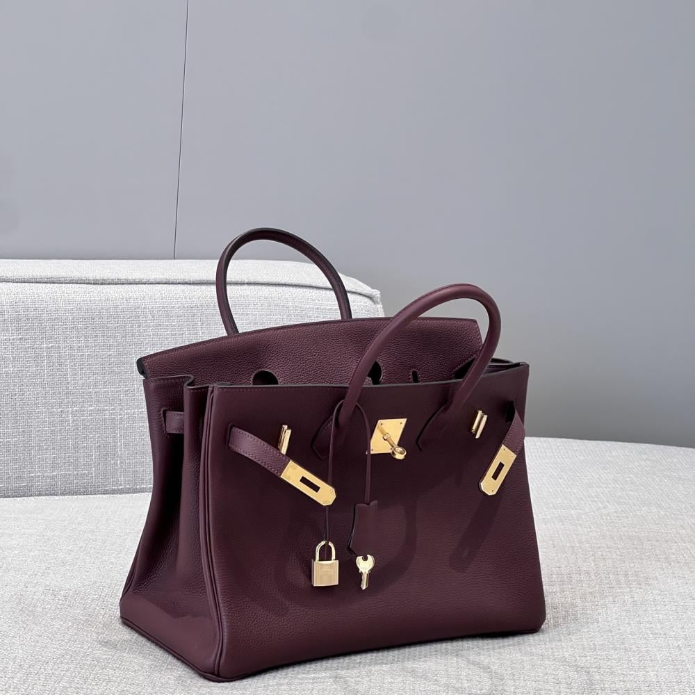 Hermès Birkin 35 Bordo Togo