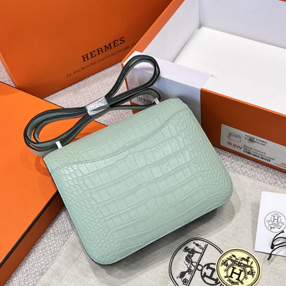 HERMES KELLY 20 MINI SELLIER ANEMONE EPSOM GOLD HARDWARE