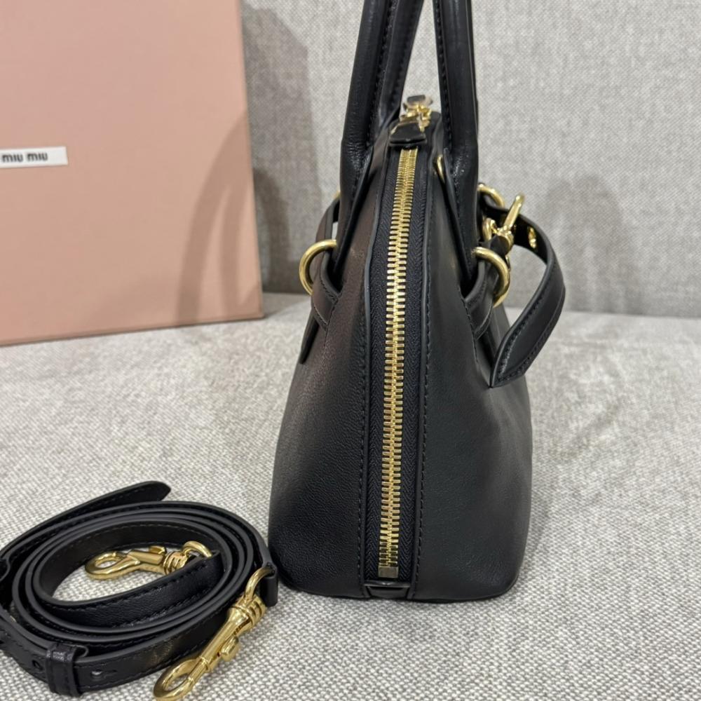 Miu Miu Aventure Top Handle Nappa Leather Bag