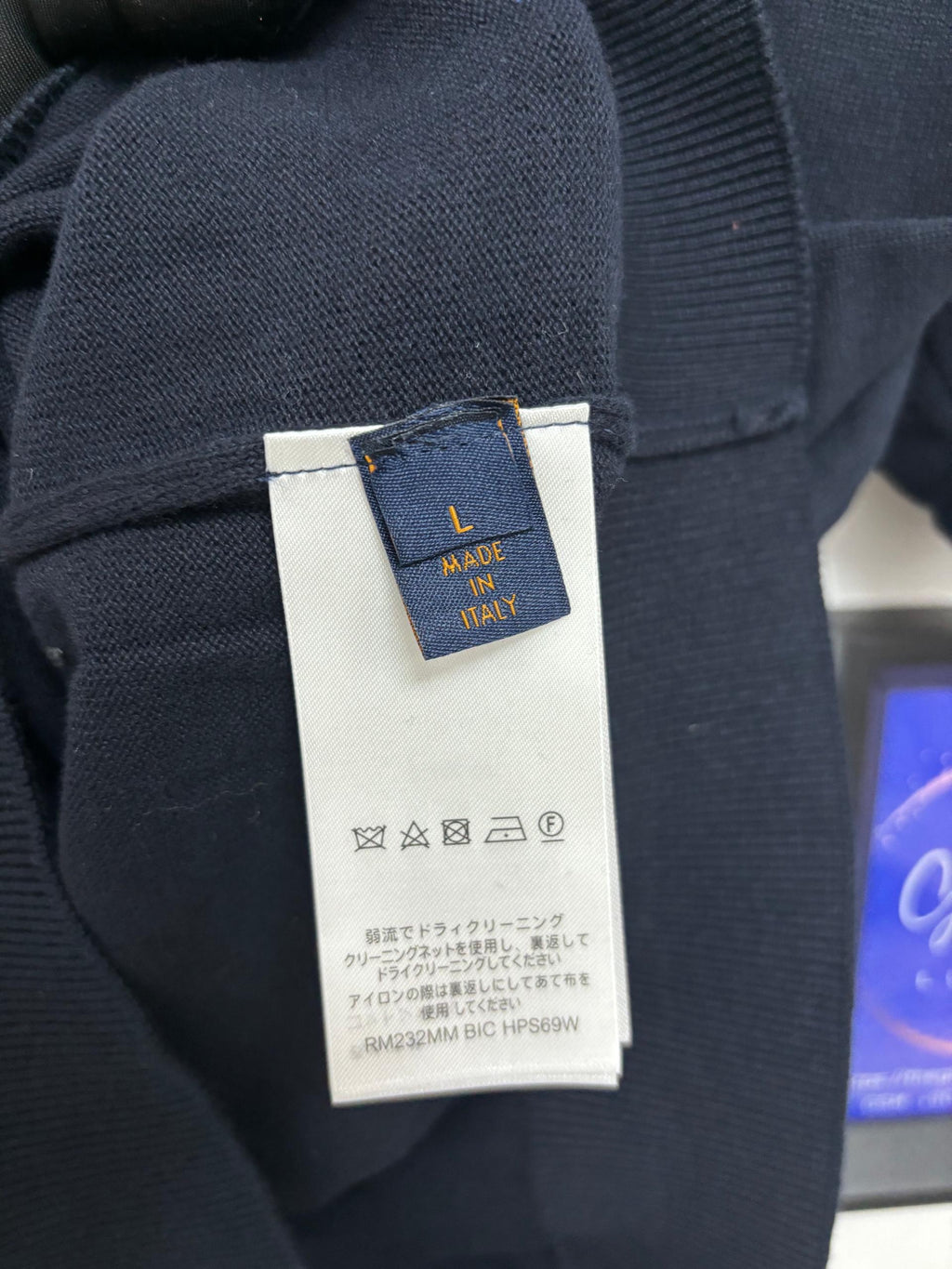 LV İşlemeli Kısa Kollu Pamuk Karışımlı Polo T-Shirt