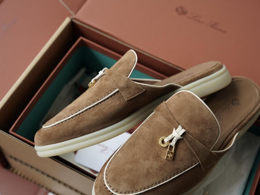 Loro Piana Charms Walk Babouche Loafer