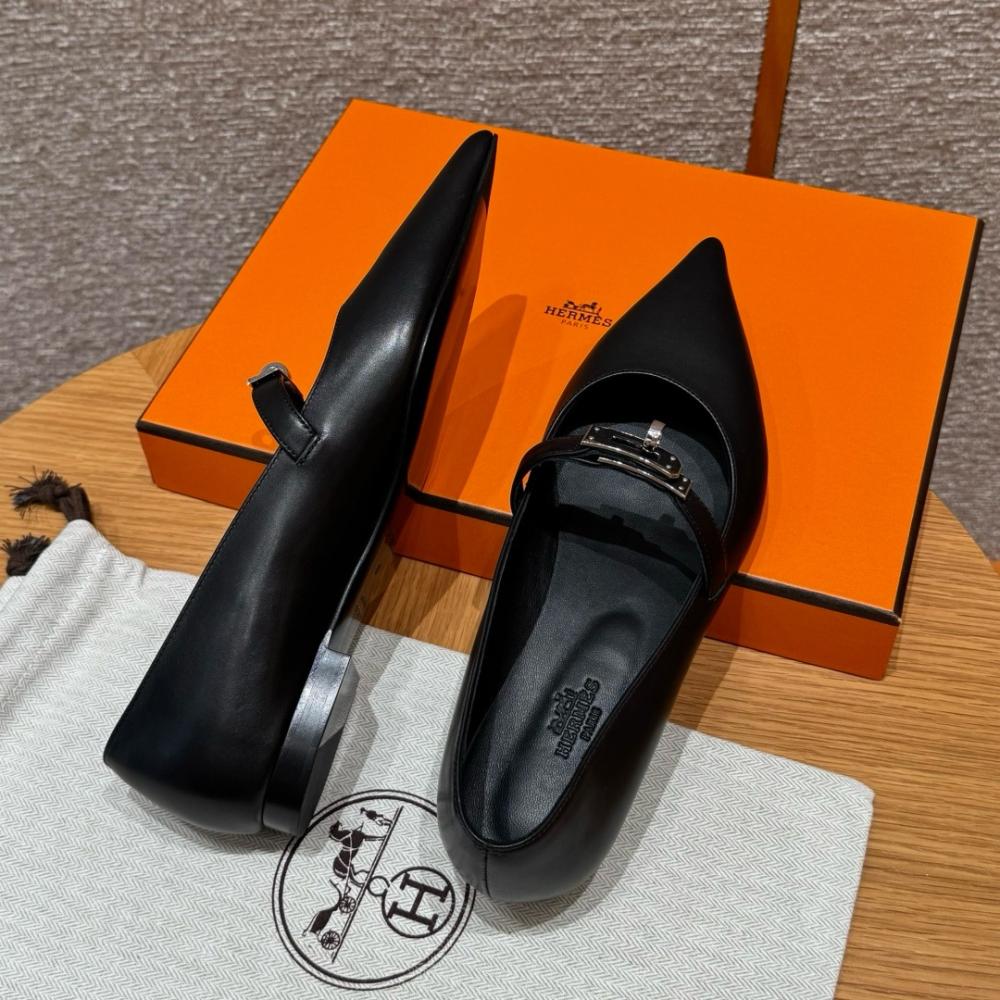 Hermes Kelly Ballet Shoes