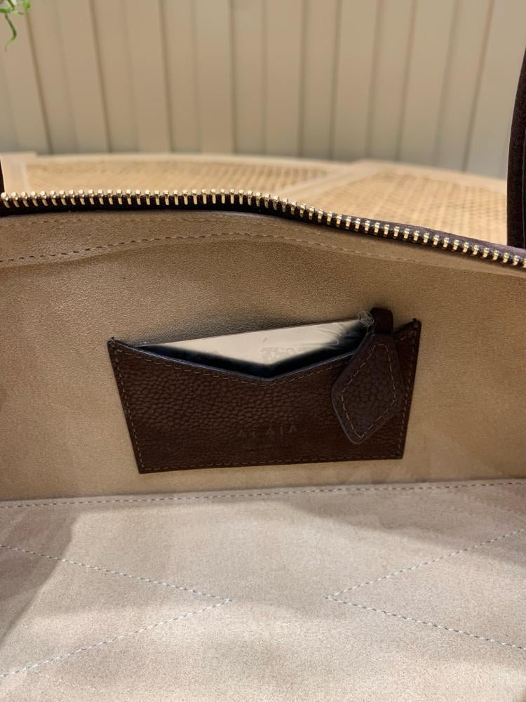 ALAÏA – Le Teckel Suede Shoulder Bags