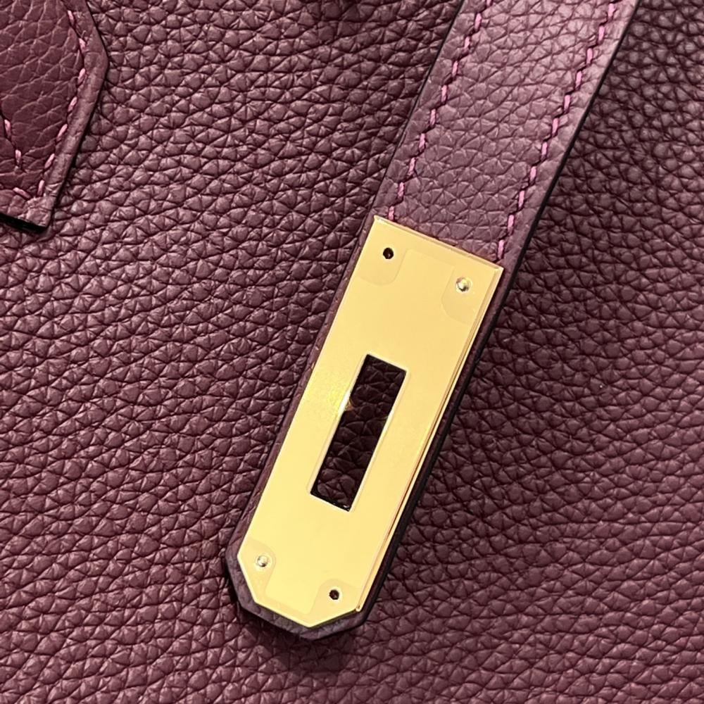 Hermès Birkin 35 Bordo Togo
