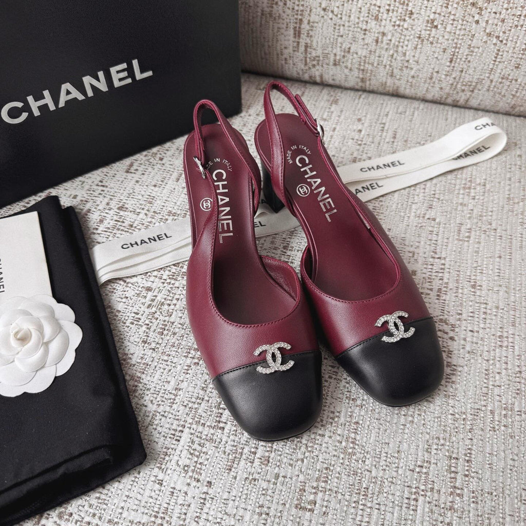 Chanel S26 Arkadan Bantlı Ayakkabı
