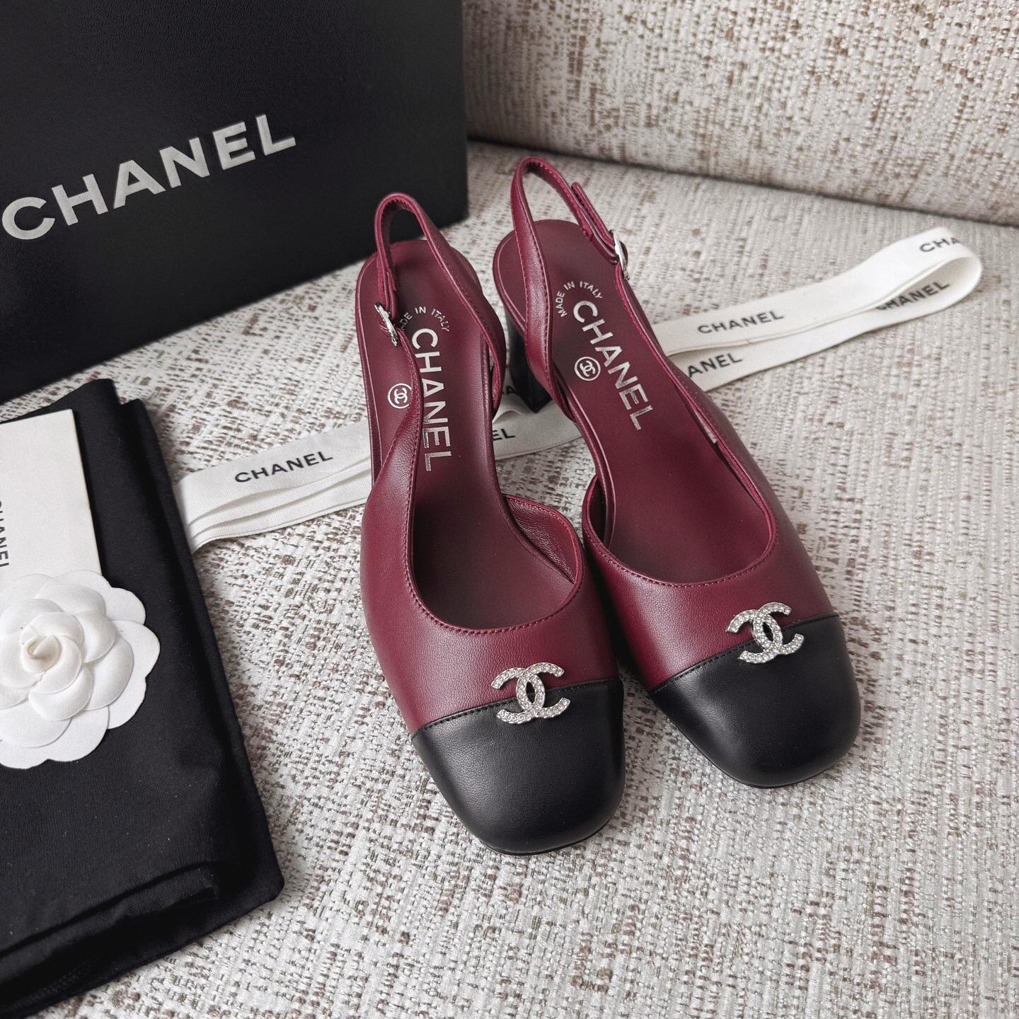 Chanel S26 Arkadan Bantlı Ayakkabı