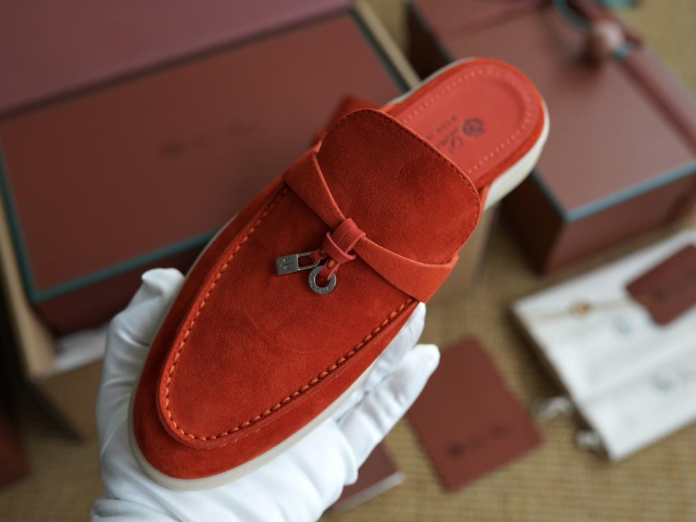 Loro Piana Charms Walk Babouche Loafer