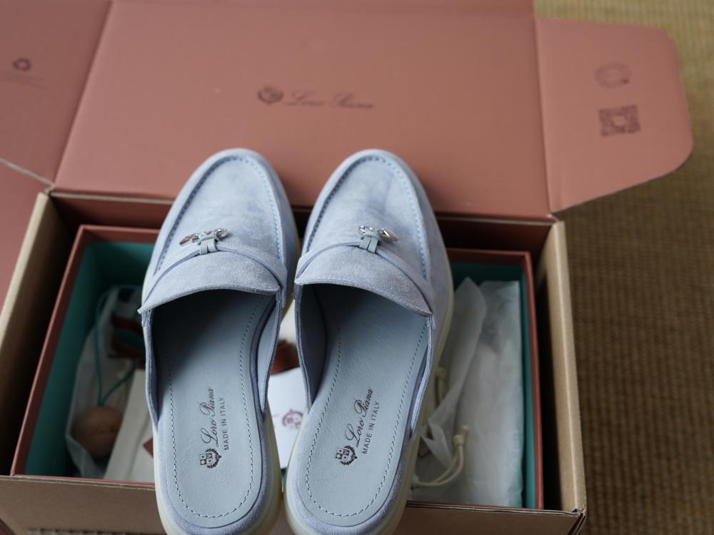 Loro Piana Charms Walk Babouche Loafer