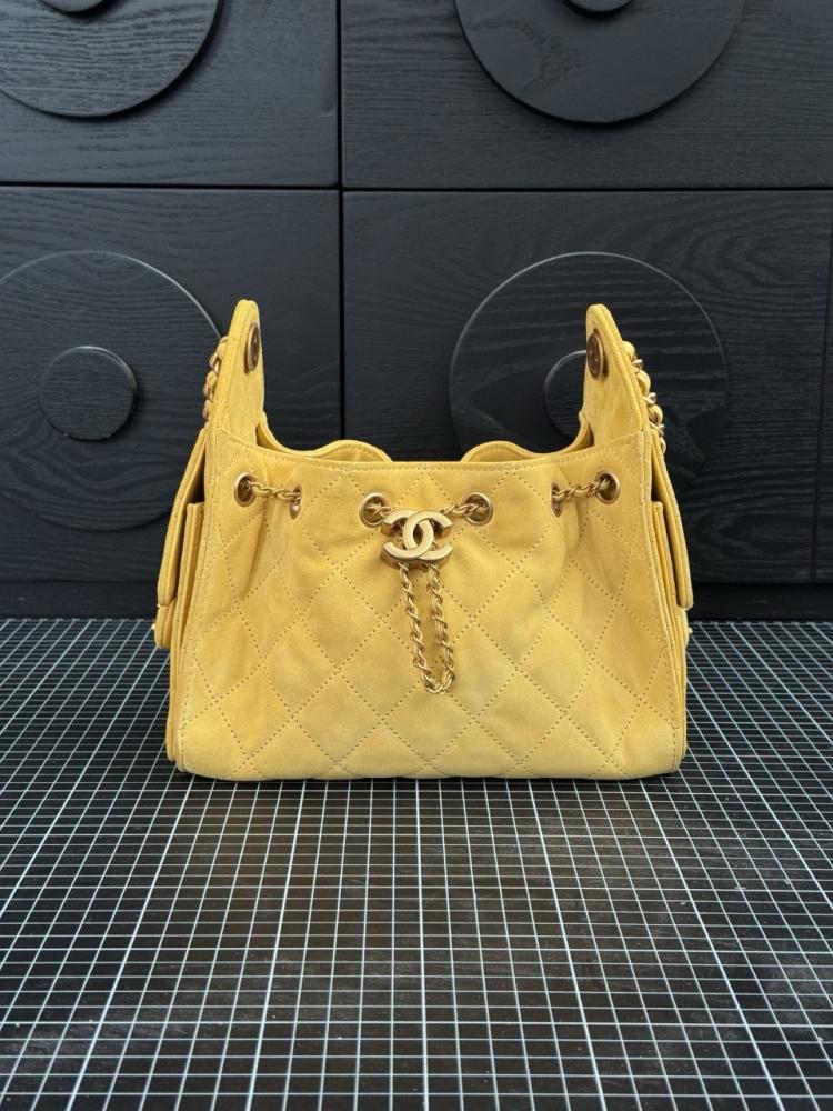 Chanel 25C Large Hobo Travel Bag