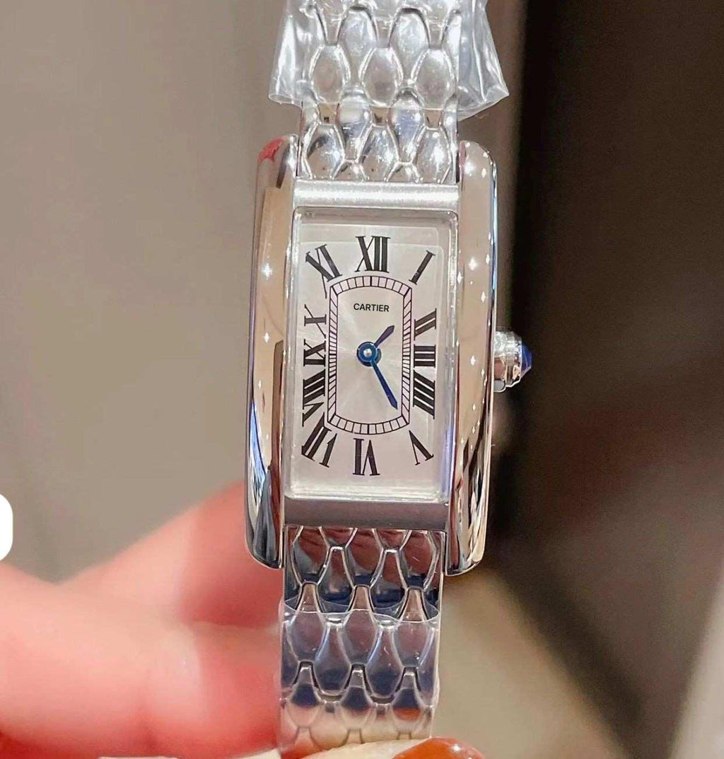 Tank Americaine Cartier Bayan Saat - Glimmer of Luxury