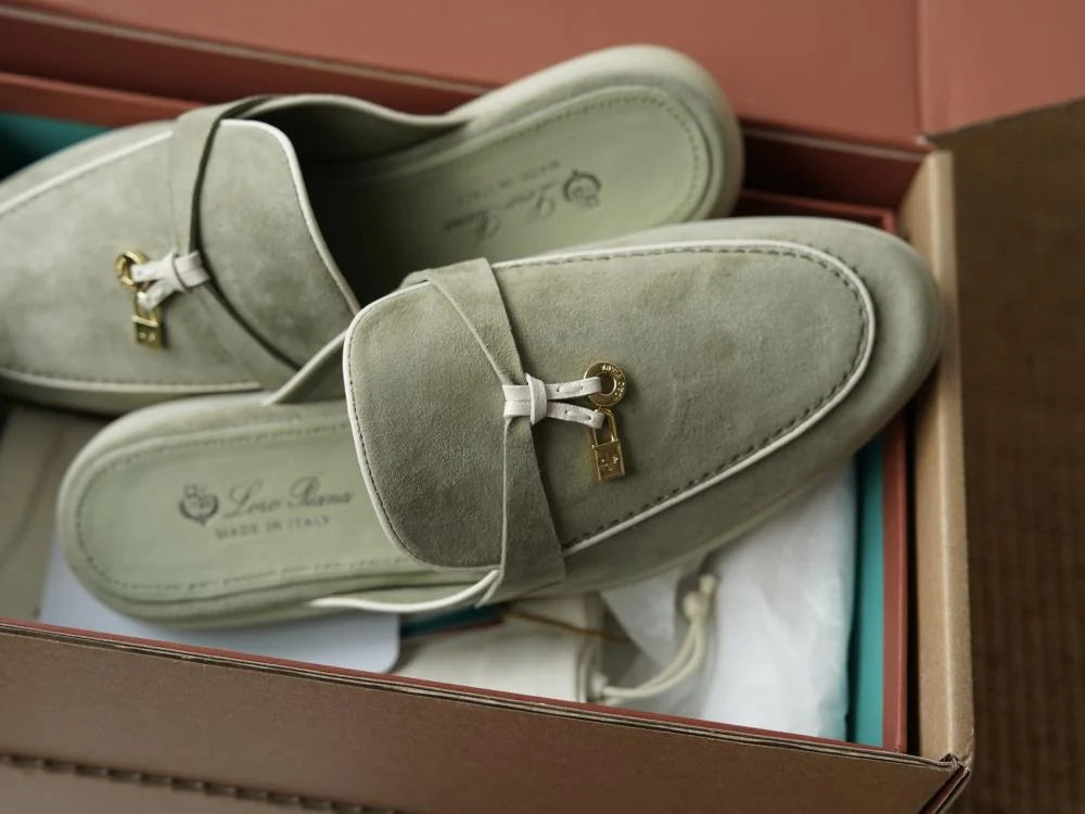 Loro Piana Charms Walk Babouche Loafer