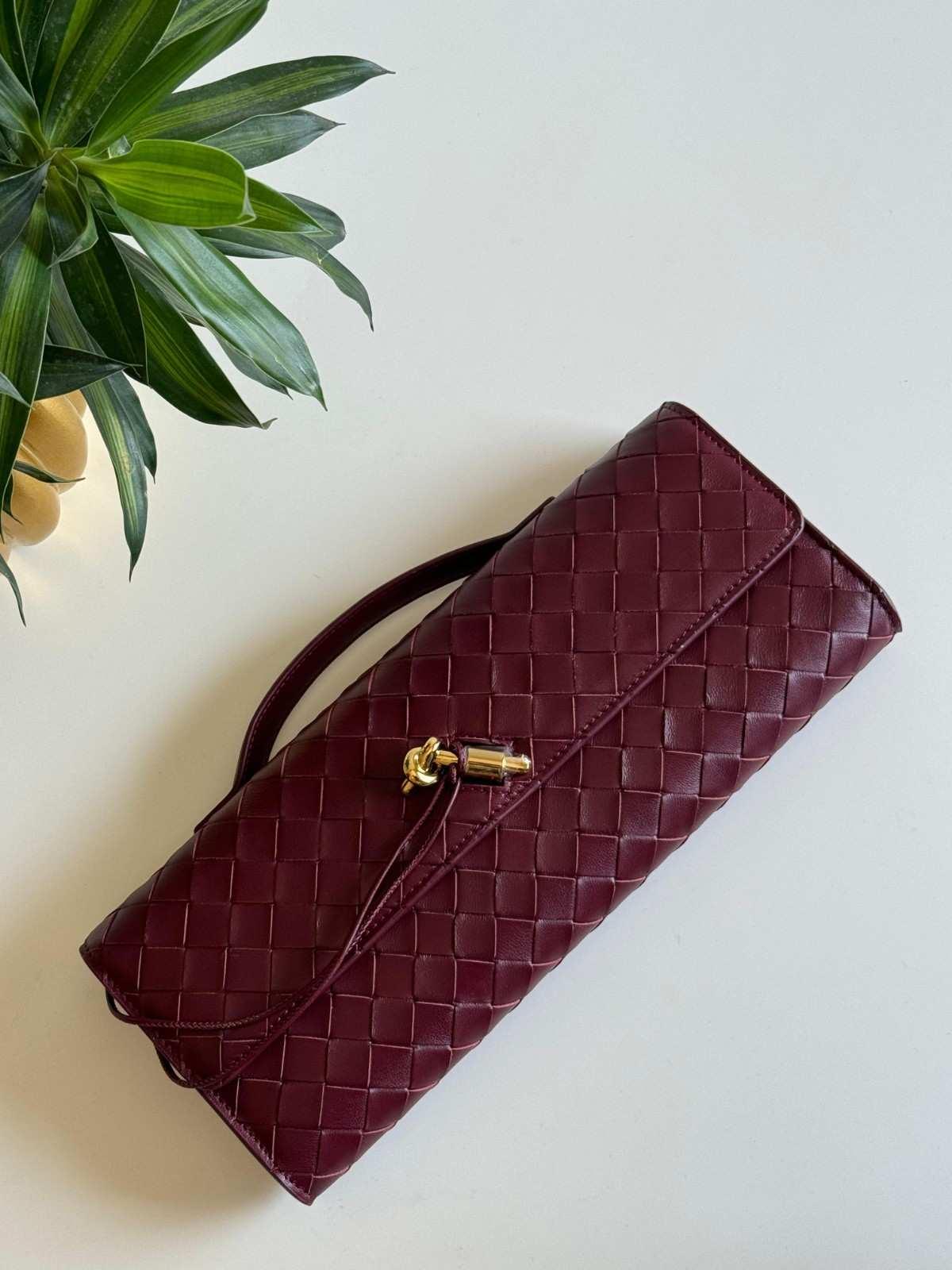 Bottega Veneta Andiamo Clutch - Glimmer of Luxury