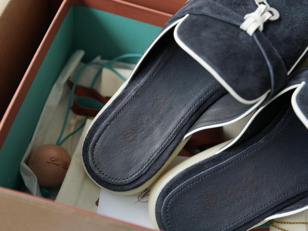 Loro Piana Charms Walk Babouche Loafer