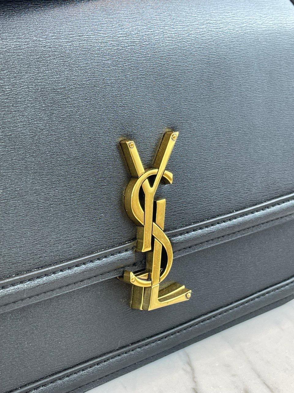 Yves Saint Laurent Solferino Orta Deri Çanta - Glimmer of Luxury