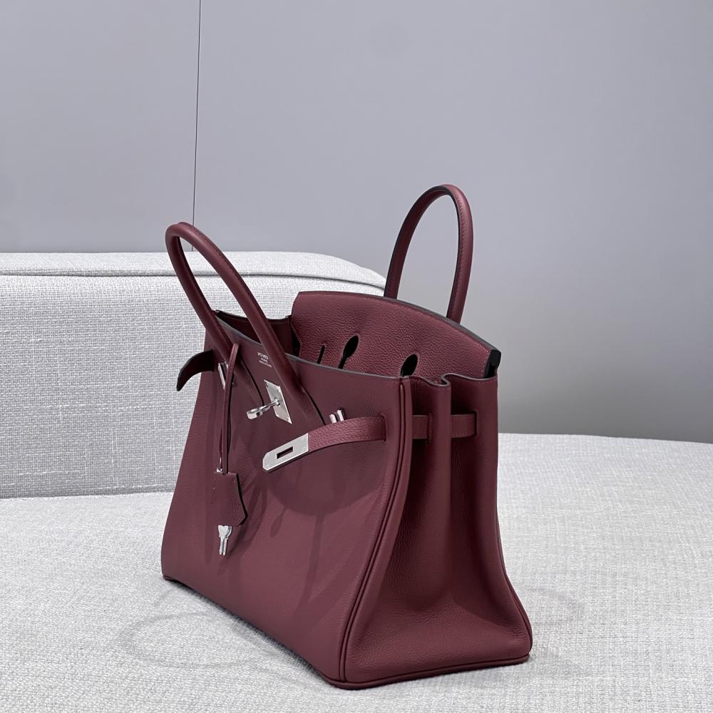 Hermès Birkin 35 Bordo Togo