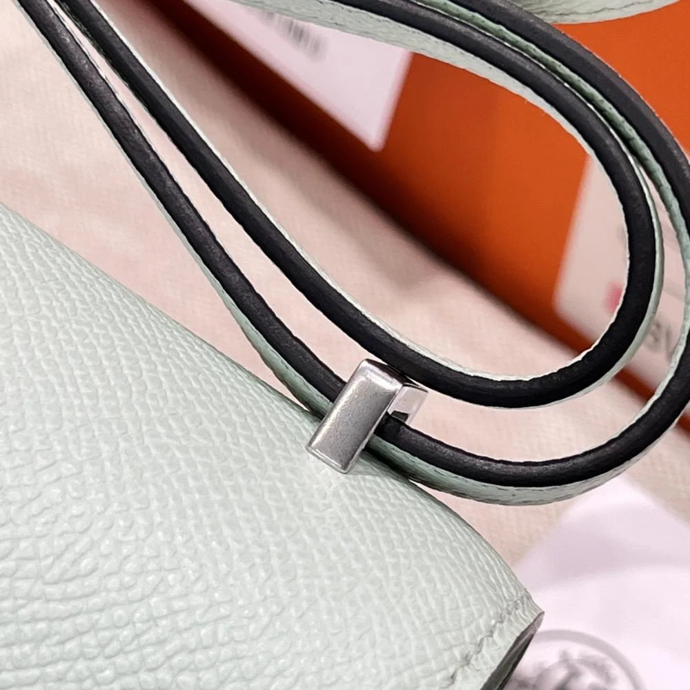 HERMES KELLY 20 MINI SELLIER ANEMONE EPSOM GOLD HARDWARE