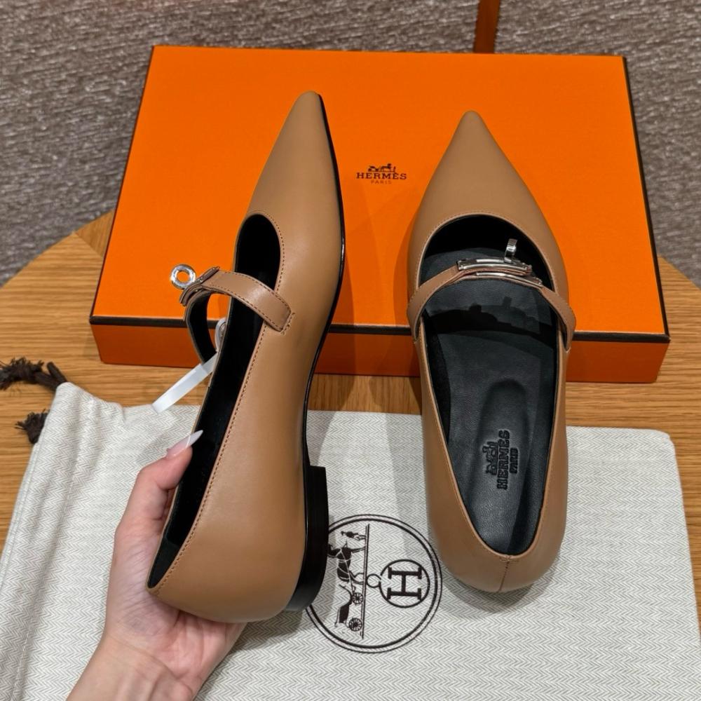 Hermes Kelly Bale Ayakkabısı
