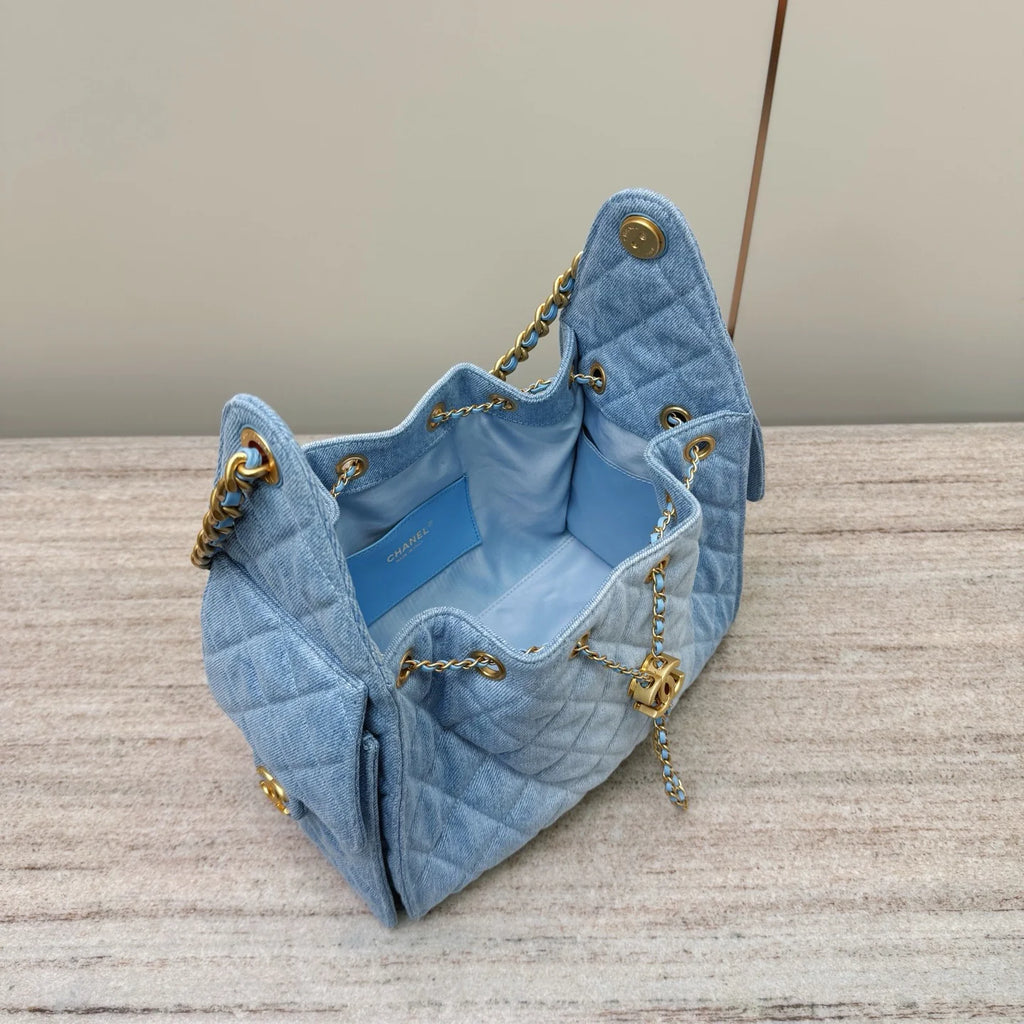 Chanel 25C Orta Boy Hobo Seyahat Çantası - Glimmer of Luxury