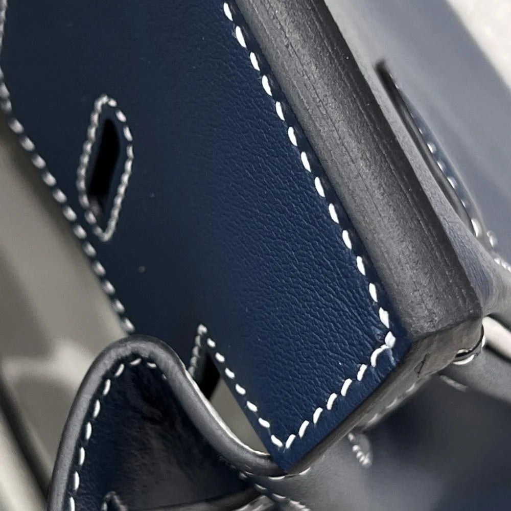 Hermès Birkin 25 Indigo HSS Swift