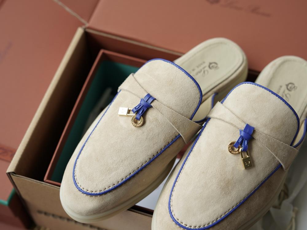 Loro Piana Charms Walk Babouche Loafer