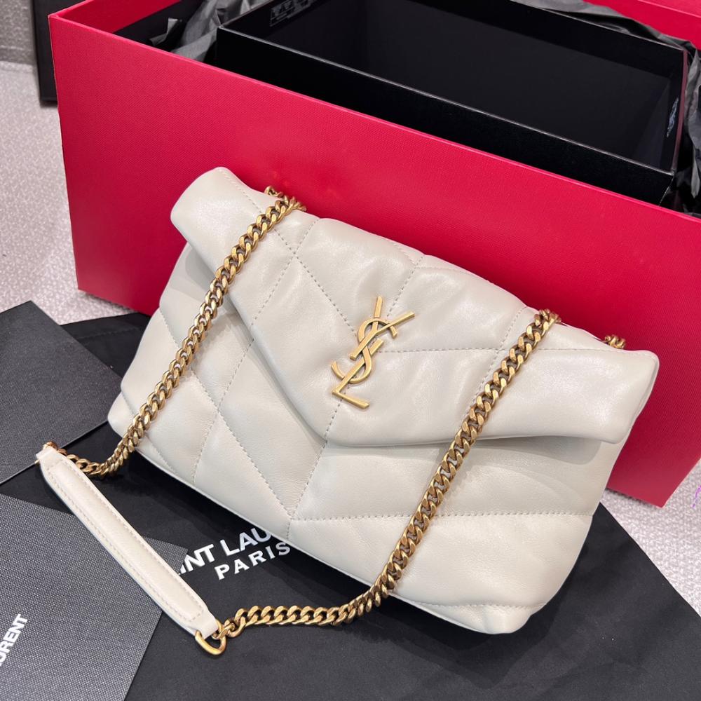 Saint Laurent Puffer Omuz Çantaları - Glimmer of Luxury