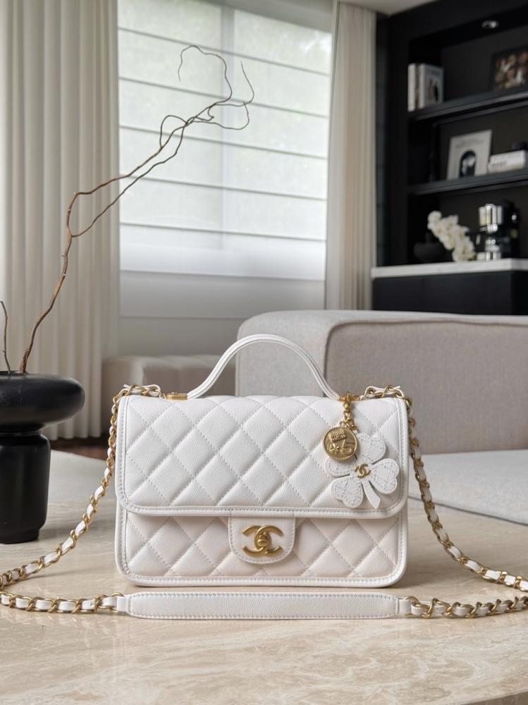 Chanel 25B — Top Handle Classic Flap
