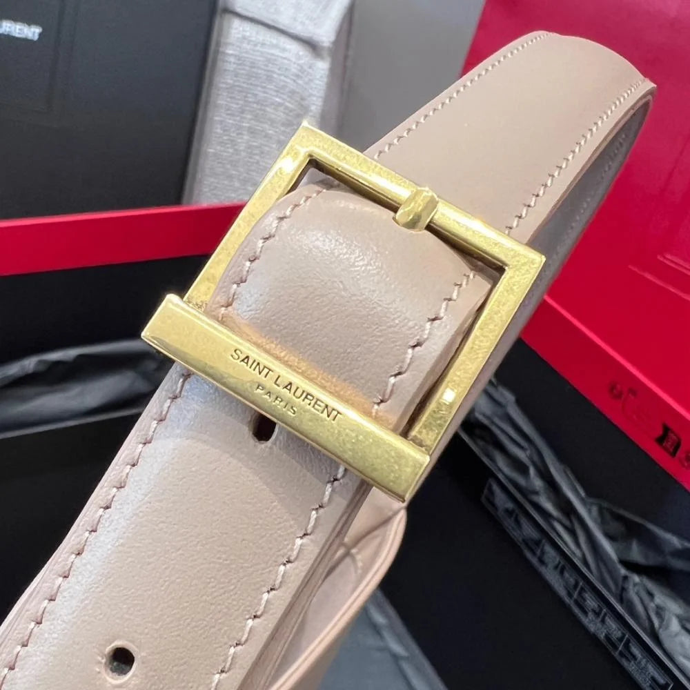 YSL Le 5 A Smooth Leather Hobo Bag