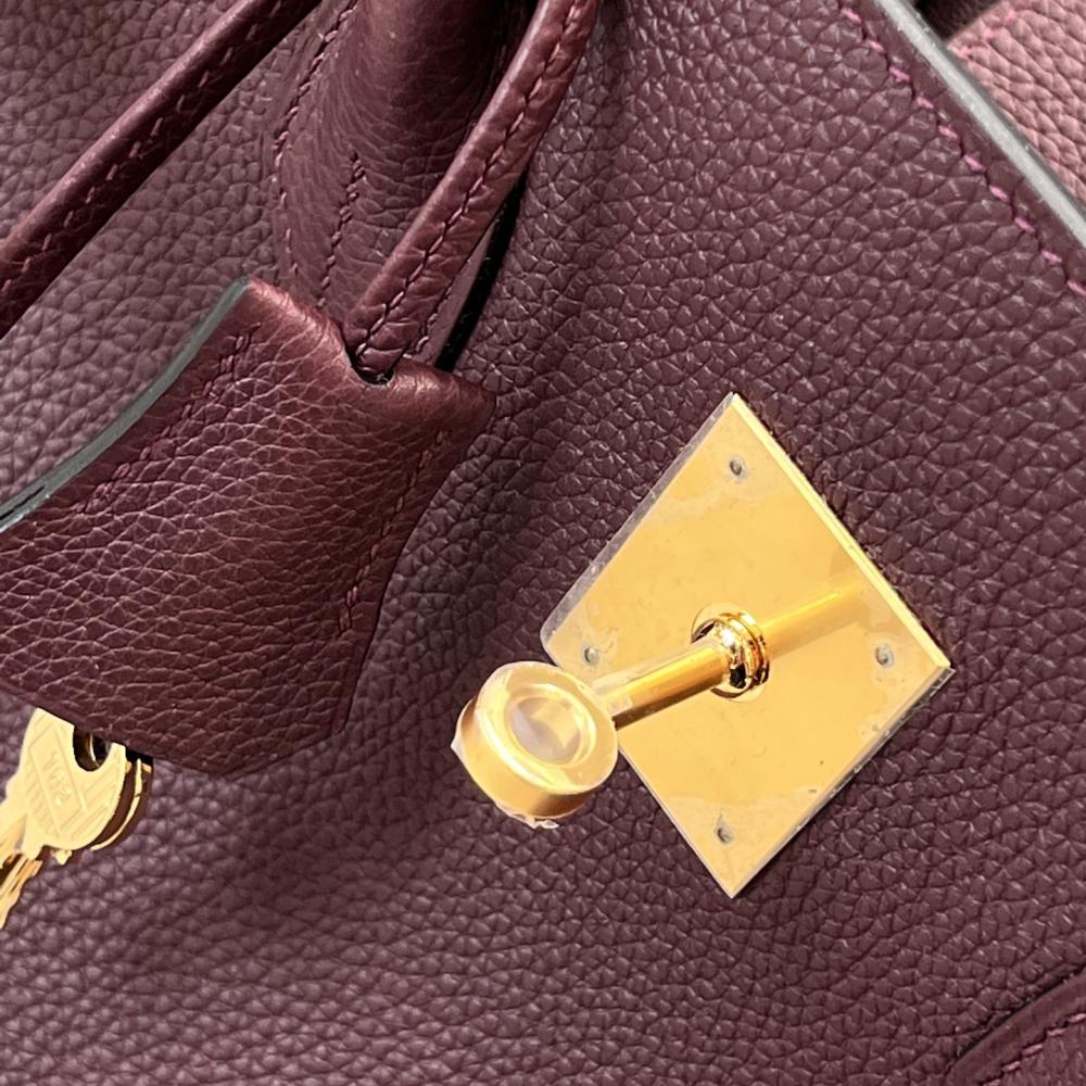 Hermès Birkin 35 Bordo Togo