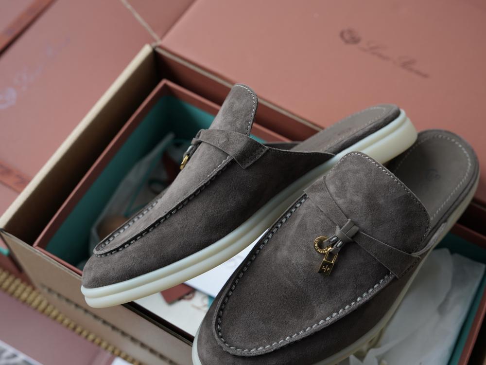 Loro Piana Charms Walk Babouche Loafer