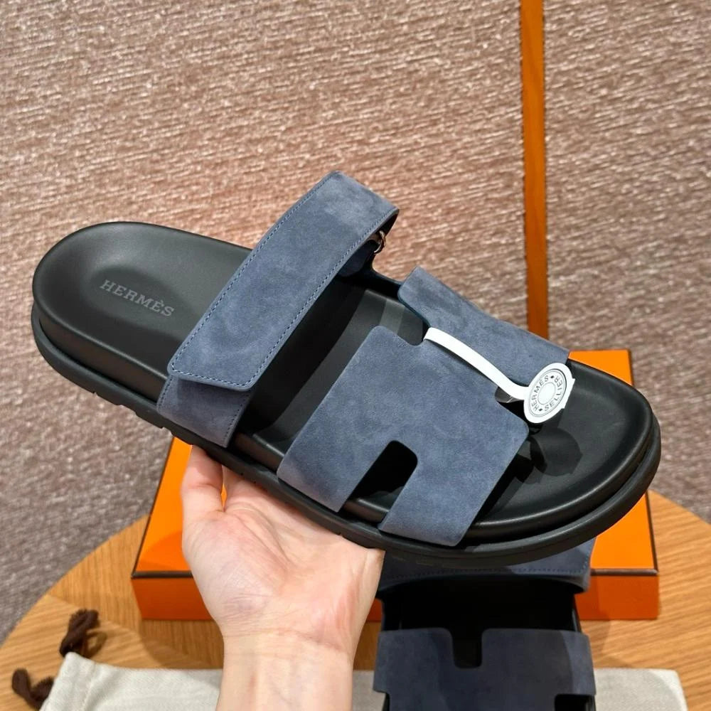 Hermès Chypre Sandals - Clay Beige