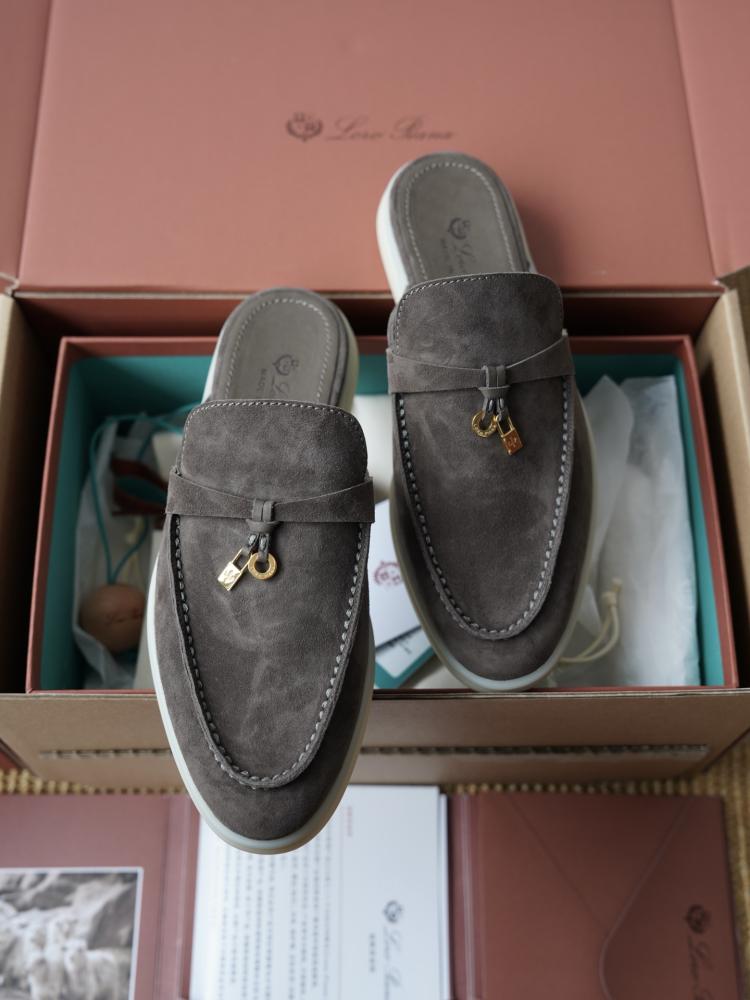 Loro Piana Charms Walk Babouche Loafer