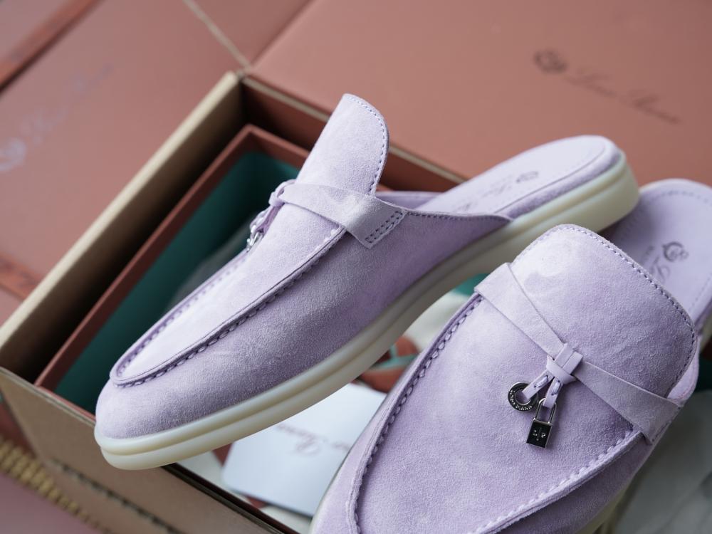 Loro Piana Charms Walk Babouche Loafer