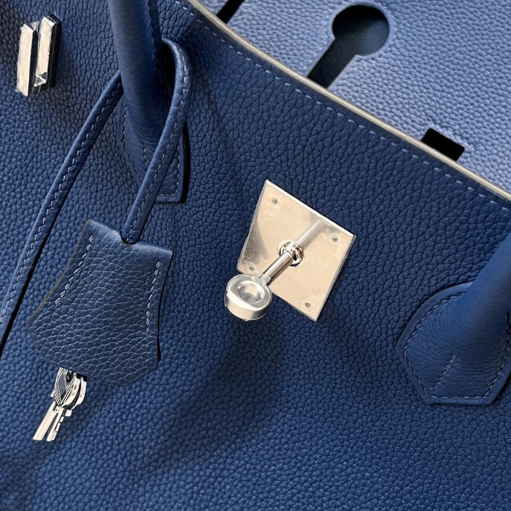 Hermès Birkin 35 Prusya Mavisi Togo