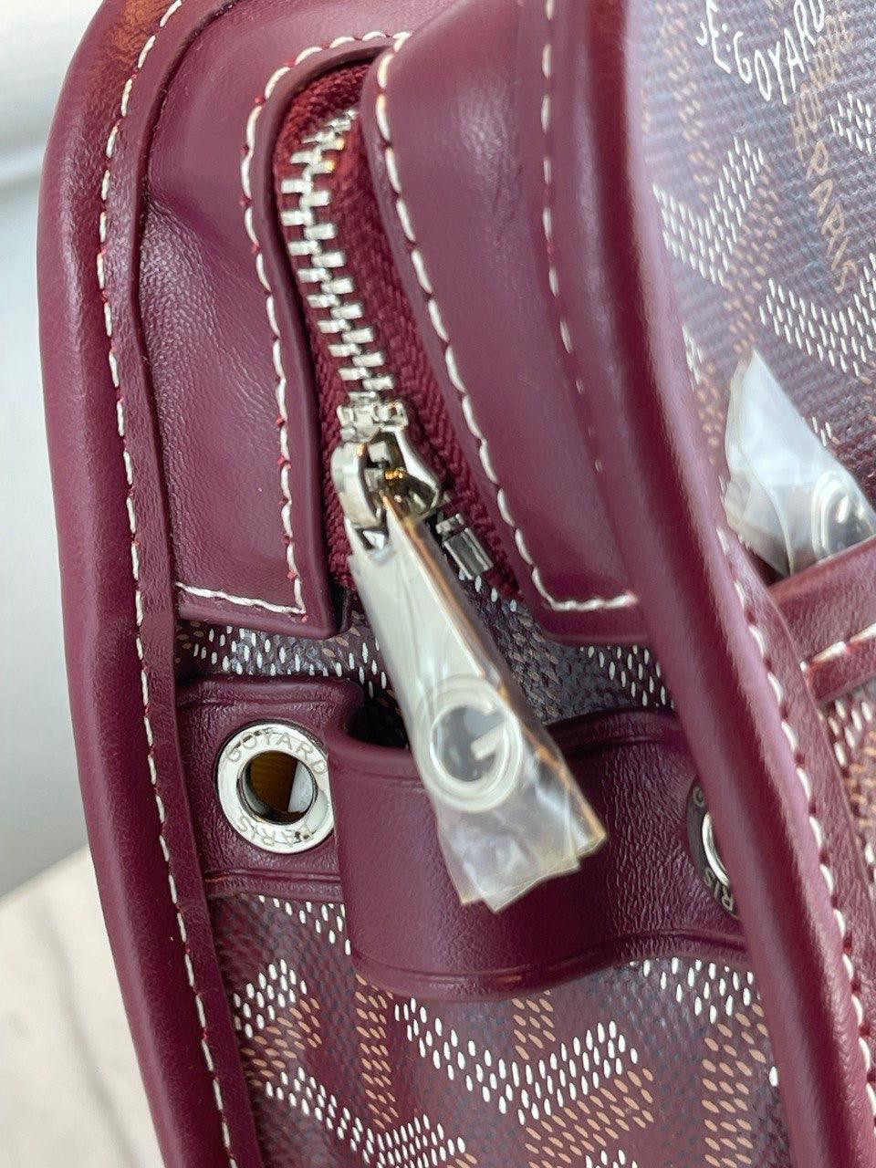 Goyard Jouvence GM Makyaj Çantası Bordo - Glimmer of Luxury