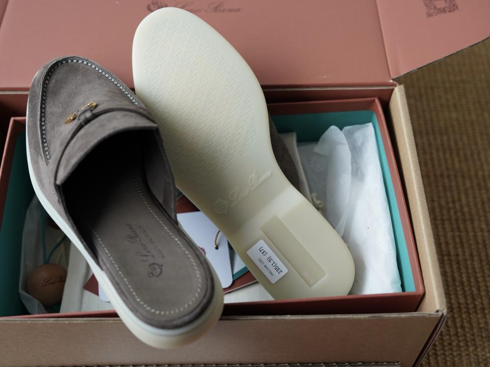 Loro Piana Charms Walk Babouche Loafer