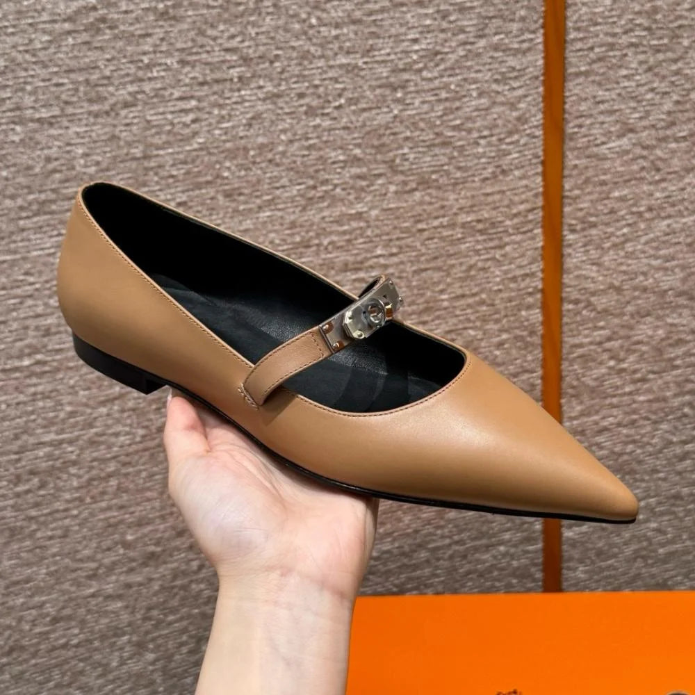 Hermes Kelly Bale Ayakkabısı