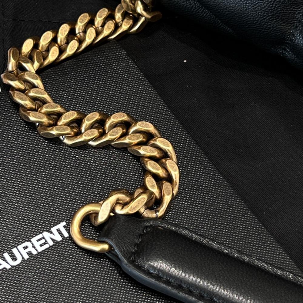 Saint Laurent Puffer Orta Nappa Deri Çanta - Glimmer of Luxury