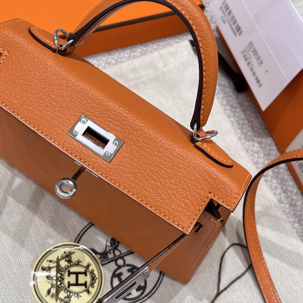 HERMES KELLY 20 MINI SELLIER ANEMONE EPSOM GOLD HARDWARE