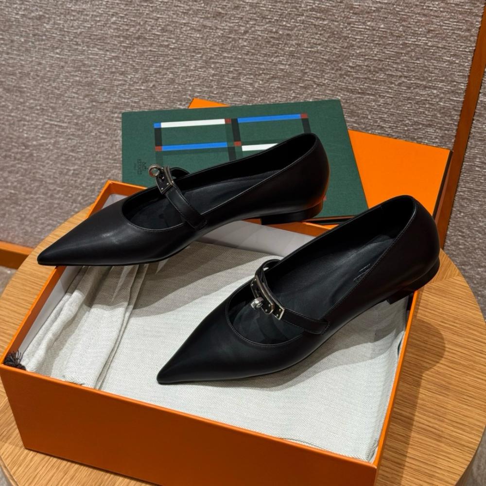 Hermes Kelly Ballet Shoes