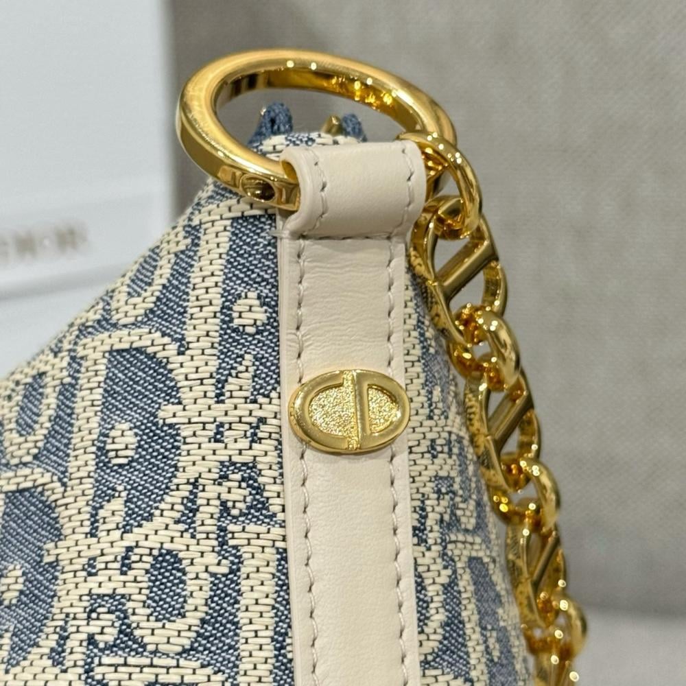 Diorstar Chain Hobo Bag 