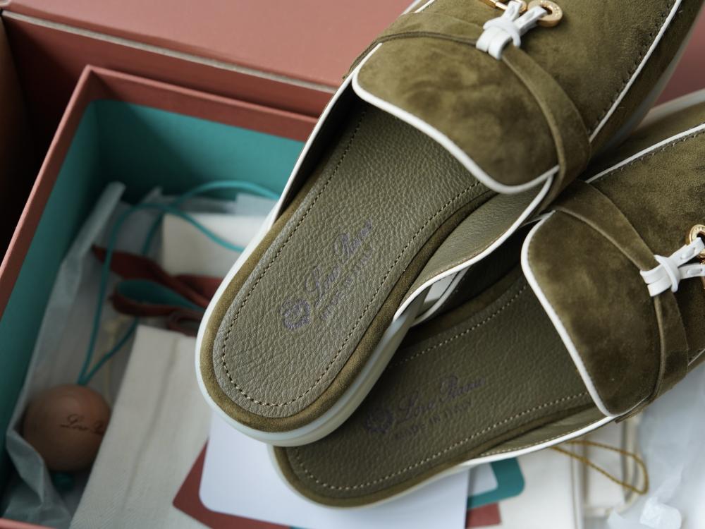 Loro Piana Charms Walk Babouche Loafer