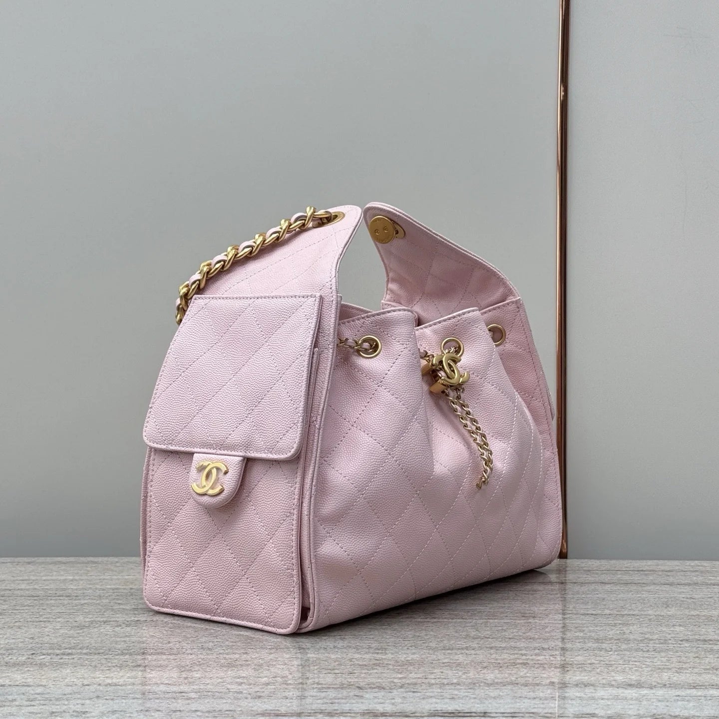 Chanel 25C Medium Hobo Travel Bag