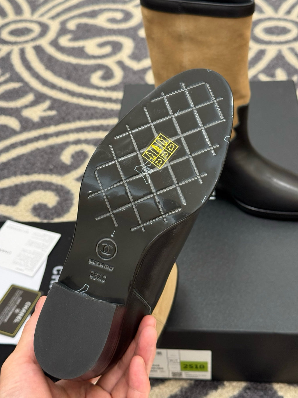 Chanel 2025/26 Suede and Calfskin Boots